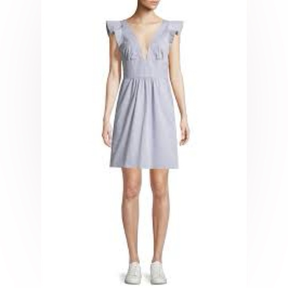 Milly Mel Seersucker Mini Dress